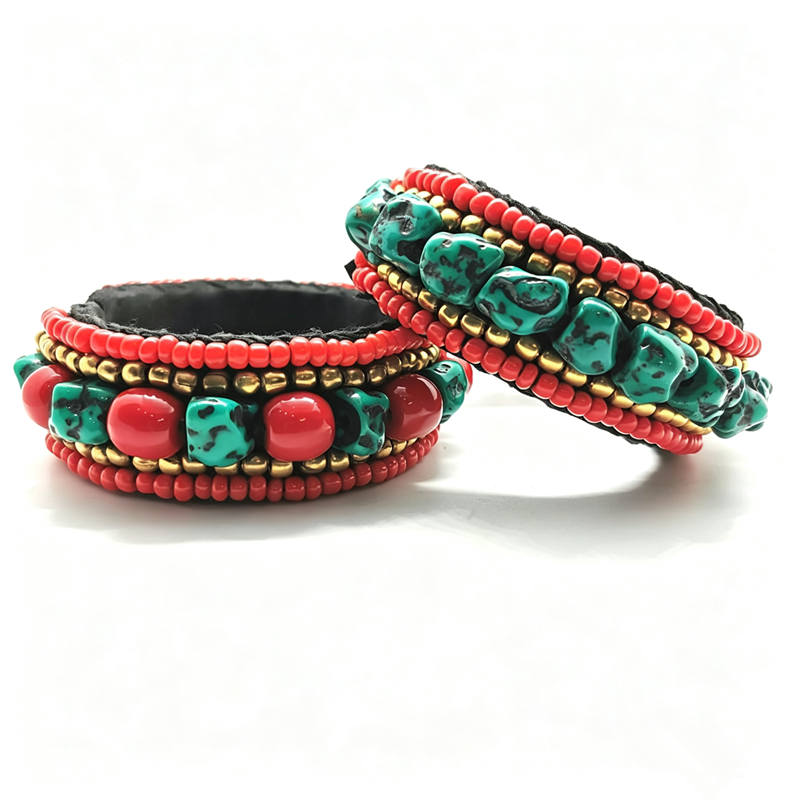 Ethnic Fashion Com - Brazaletes Étnicos Tibetanos Hechos a Mano