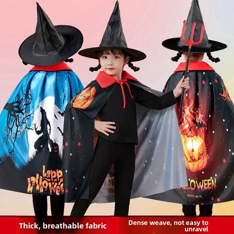 Kids Ethnic Fashion - Capa de Disfraz Infantil para Halloween,