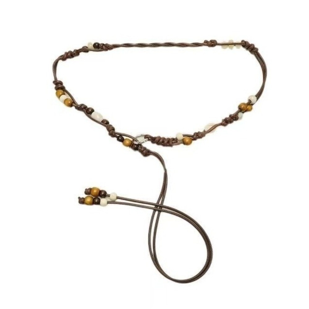 Ethnic Dress Fashion Show - Cinturón Étnico Tejido a Mano con