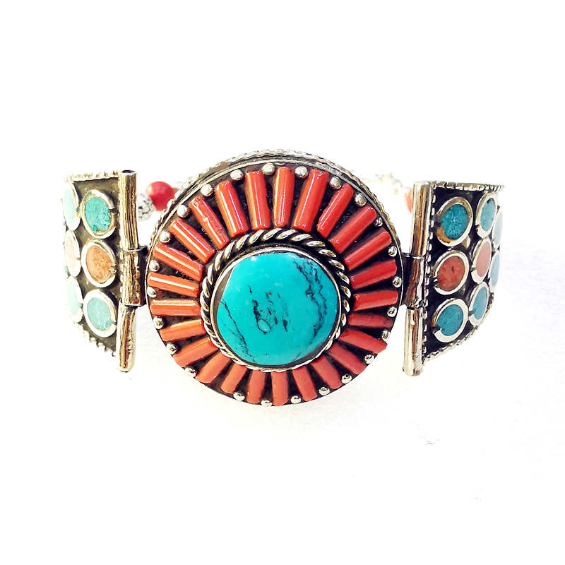 Ethnic Fashion Com - Brazaletes de Metal de Moda con