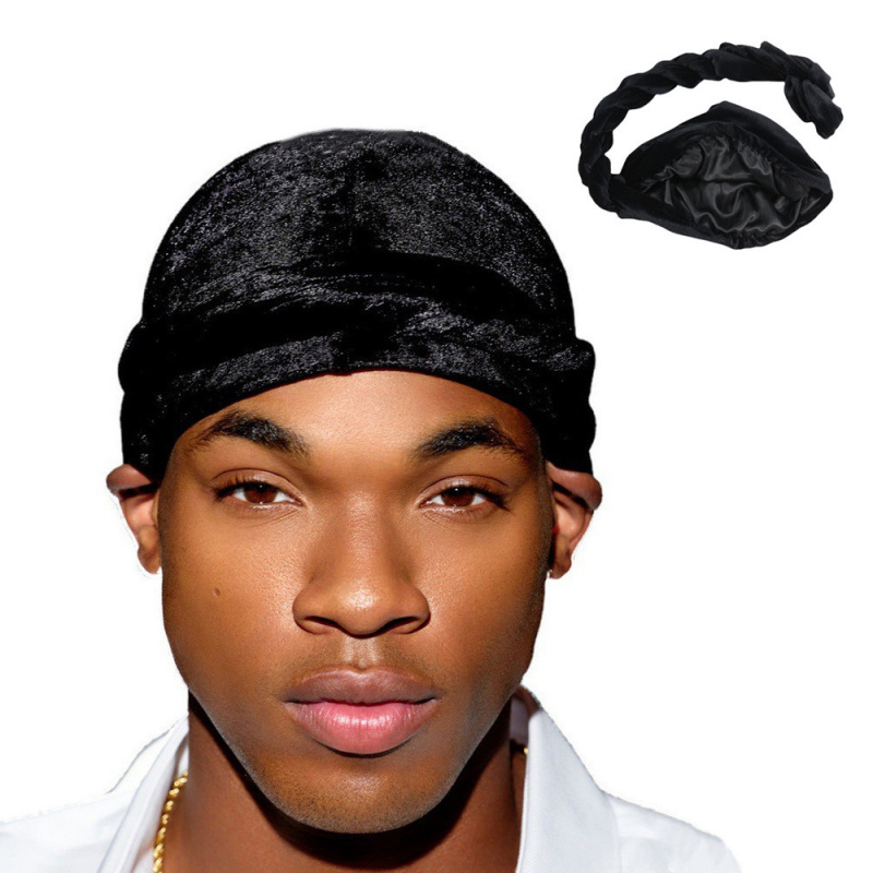 Ethnic Fashion Men - Pañuelo para la cabeza de terciopelo