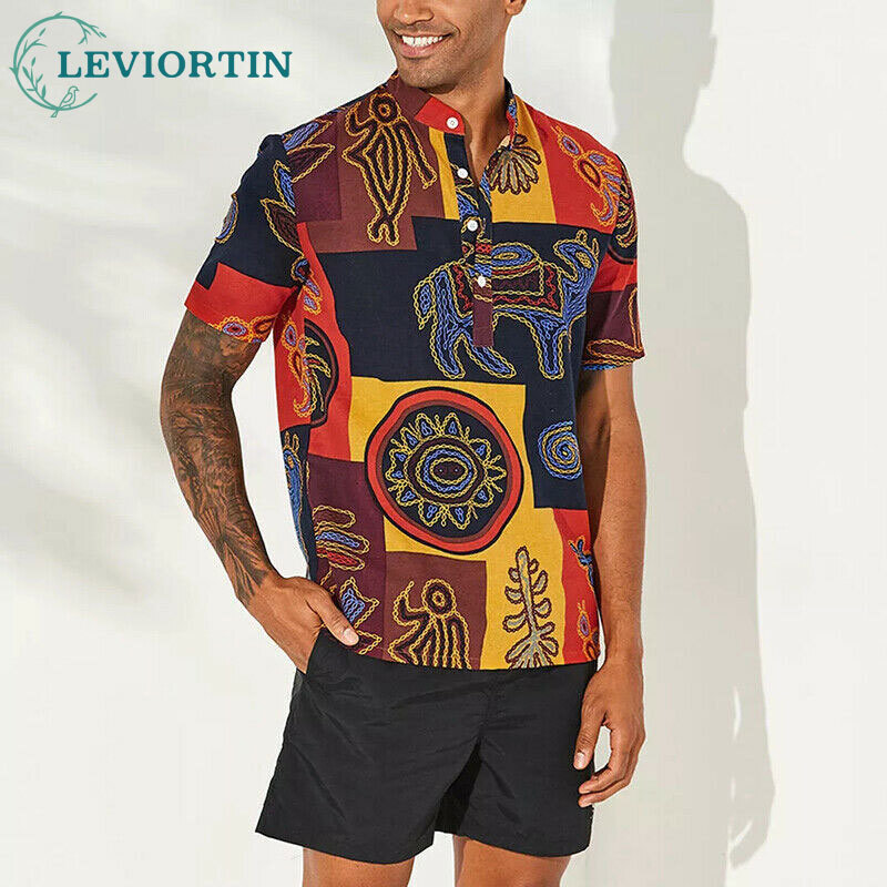 Men'S Ethnic Fashion Trends - 2025 verano nuevo estilo étnico europeo