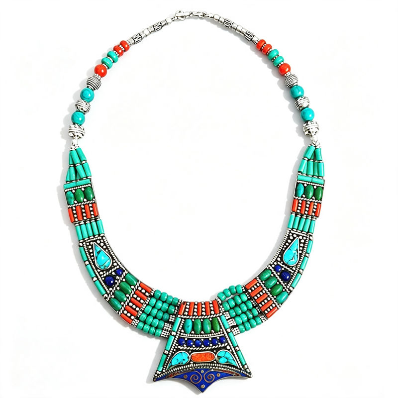 Ethnic Fashion Com - Colección de collares Vintage BOHO, collares