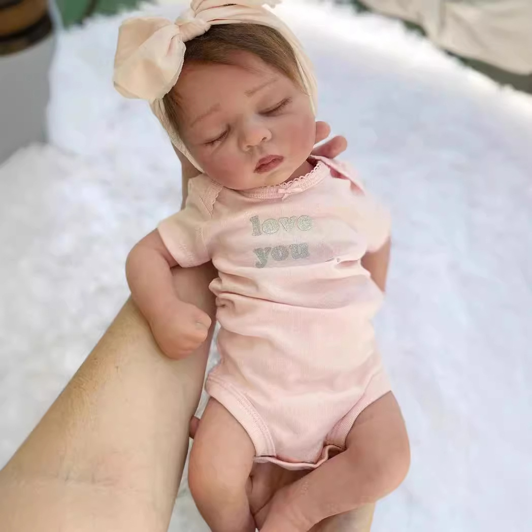 Kids Ethnic Fashion - Muñeca Bebé Reborn de Silicona Suave