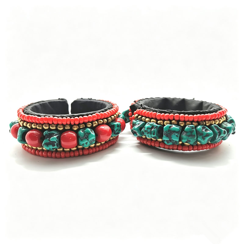 Brazaletes Étnicos Tibetanos H - Ethnic Fashion Com reseña y precio