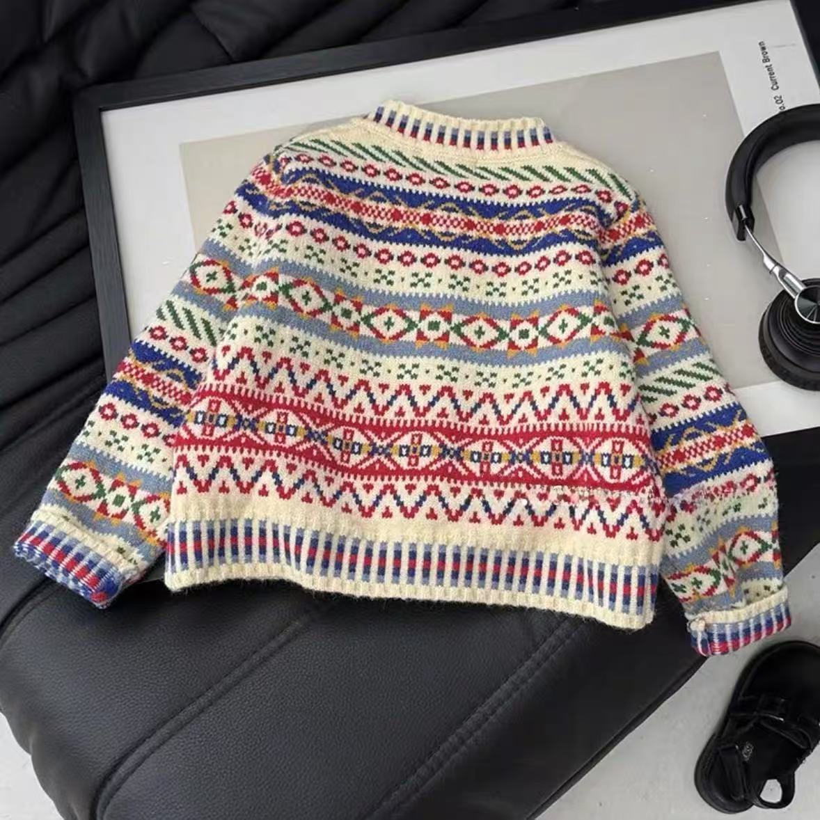 Cárdigan de Punto para Niñas,  - Kids Ethnic Fashion reseña y precio