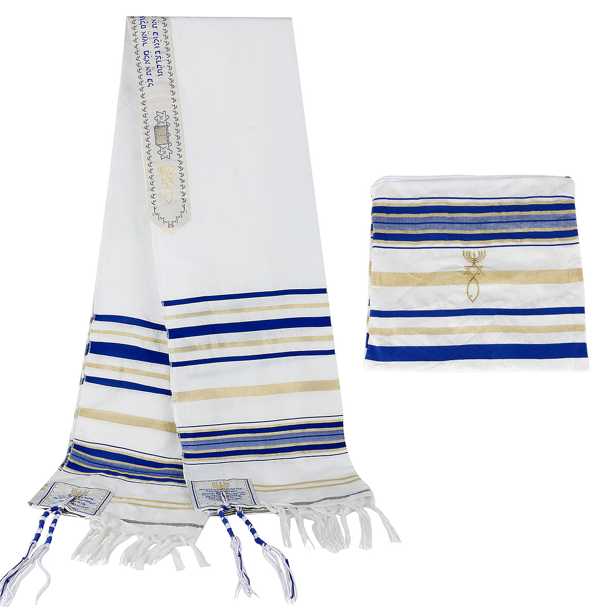 Talit Judío, Manto de Oración  - Ethnic Fashion Men reseña y precio