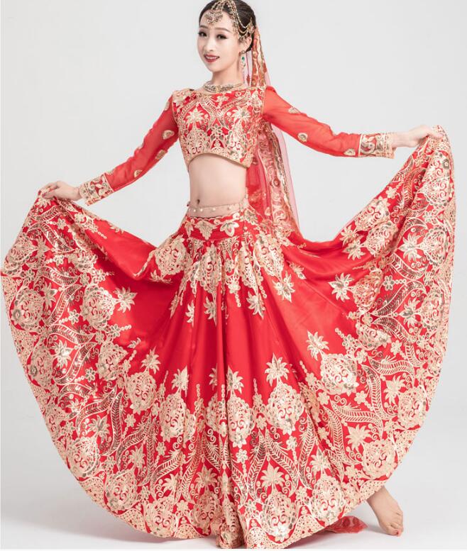 Sari indio bordado de lentejue - Salwar Kameez Set reseña y precio