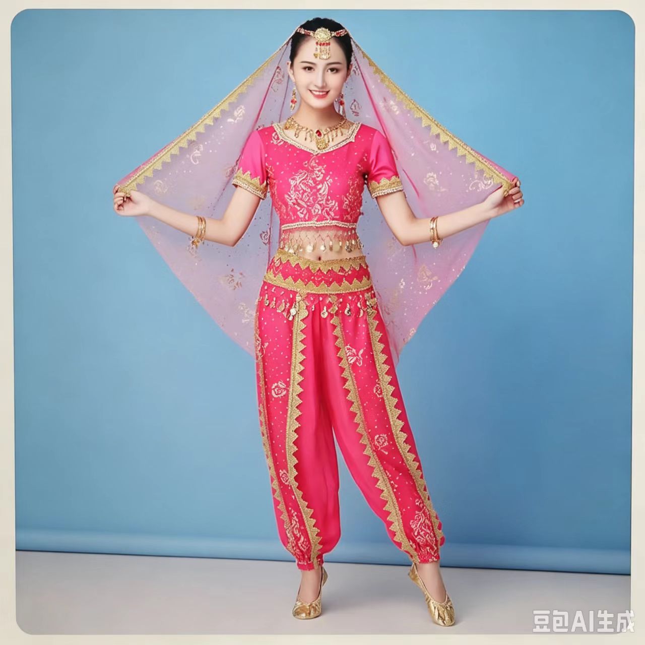 Conjunto de pantalones para es - Salwar Kameez Set reseña y precio