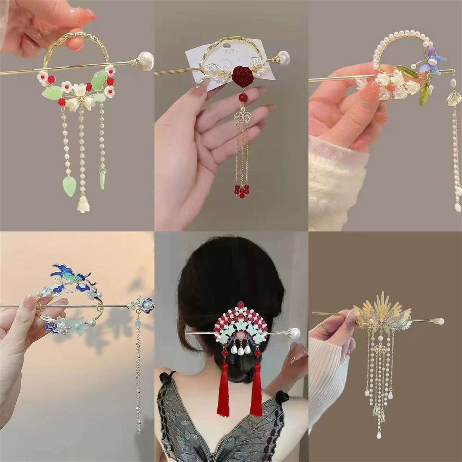 Pasador de pelo de estilo étni - Ethnic Fashion Style reseña y precio