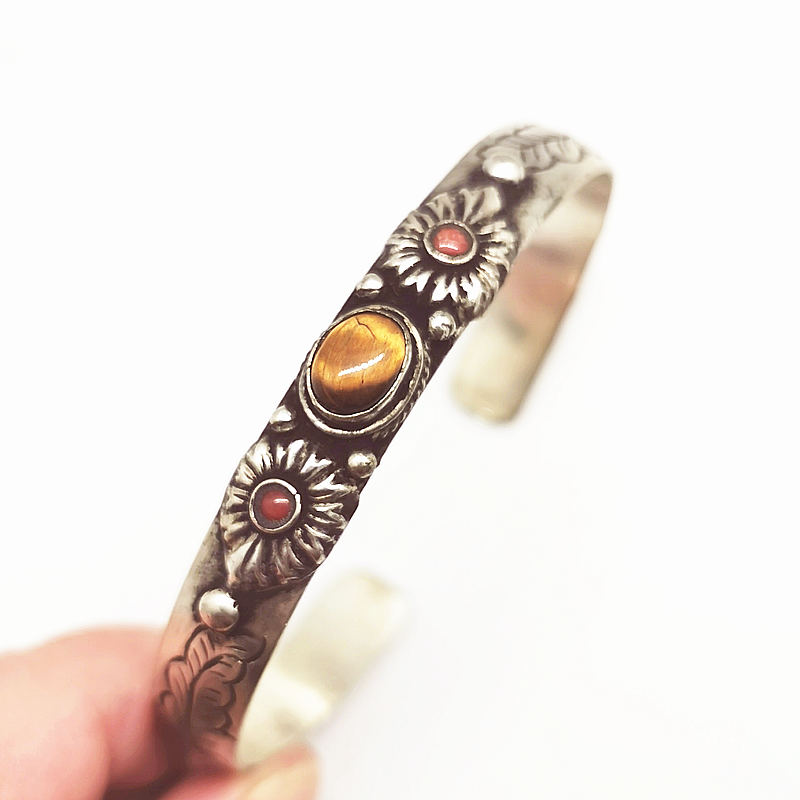 BB-398-brazalete abierto Vinta - Ethnic Fashion Com reseña y precio