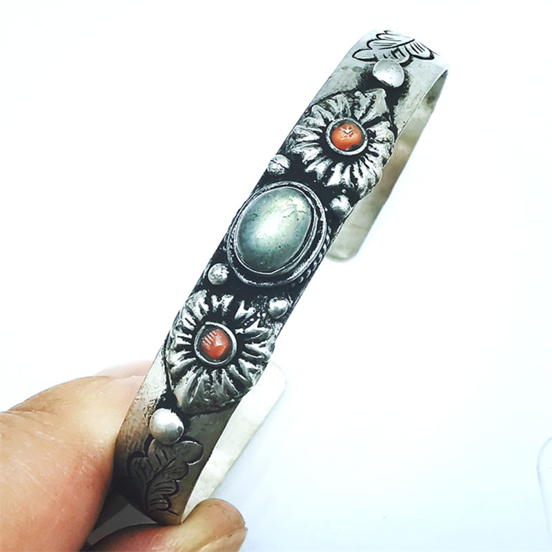 BB-398-brazalete abierto Vinta - Ethnic Fashion Com reseña y precio
