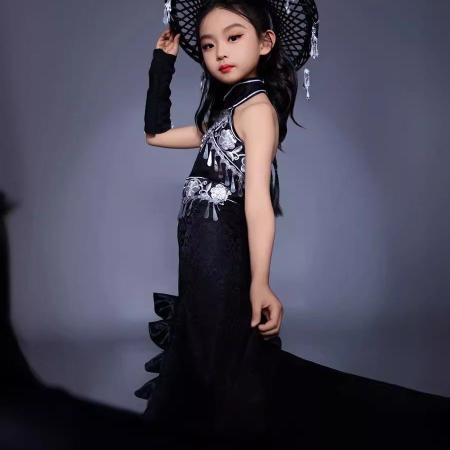 Traje para niños, falda de col - Ethnic Dress Fashion Show reseña y precio