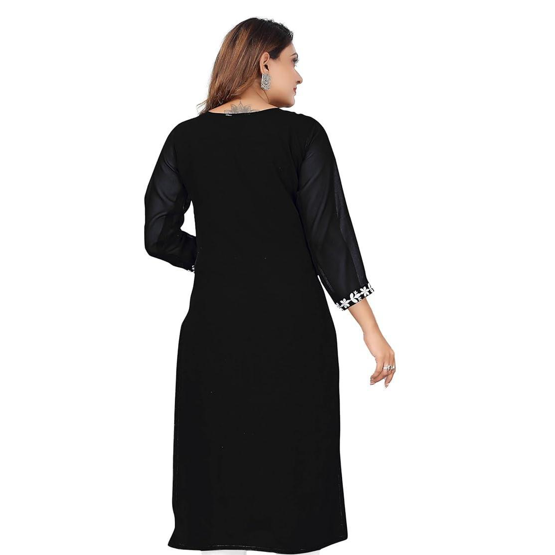 Vestido informal de moda Kurt  - Ethnic Fashion Kurtis reseña y precio