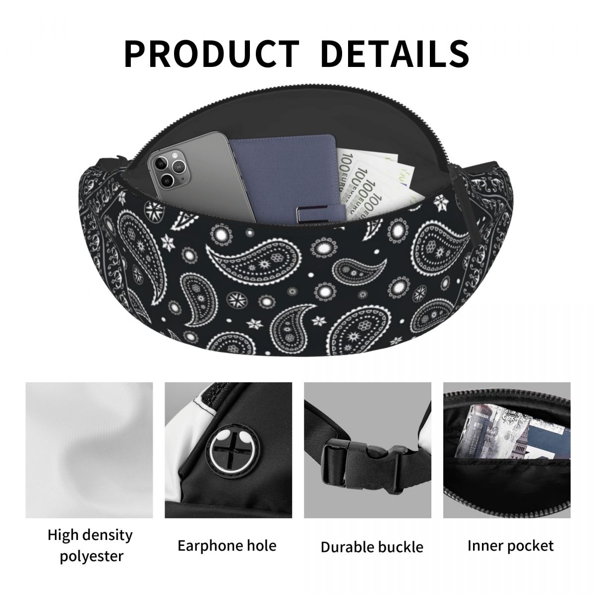 Riñonera Personalizada con Dis - Ethnic Fashion Men reseña y precio
