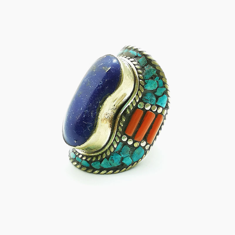 Anillos Tibetanos Grandes para - Ethnic Fashion Com reseña y precio