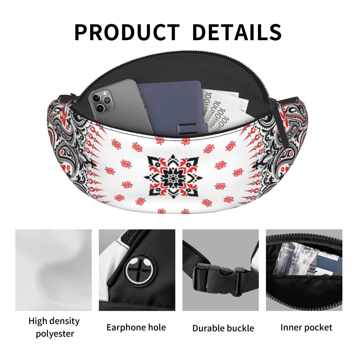 Riñonera Personalizada con Dis - Ethnic Fashion Men reseña y precio
