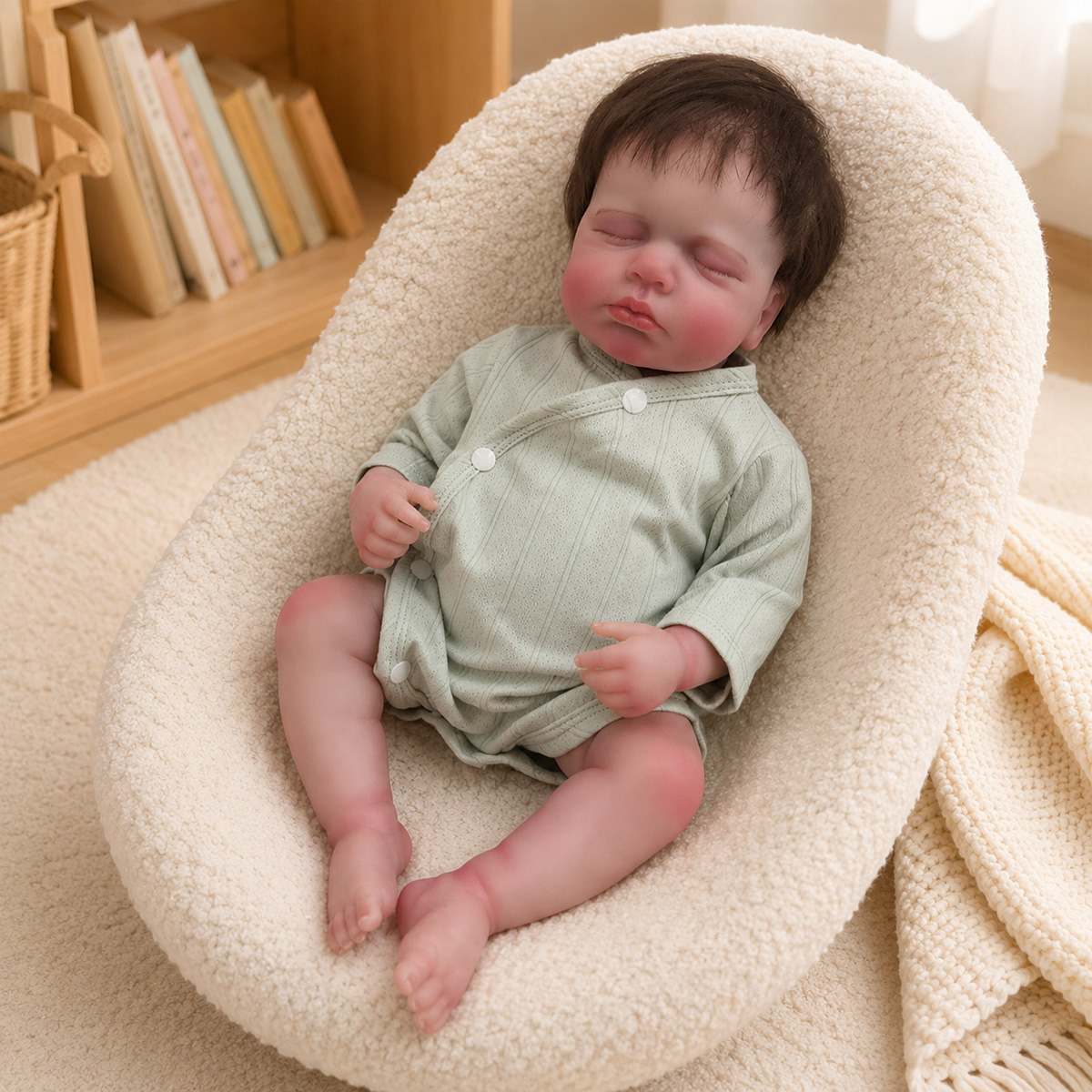 Muñeca Reborn JOYORA de 49 cm, - Kids Ethnic Fashion reseña y precio