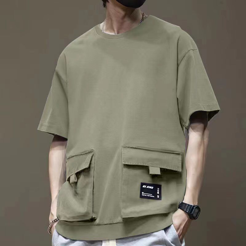 Camiseta de manga corta de alg - Men'S Ethnic Fashion Trends reseña y precio