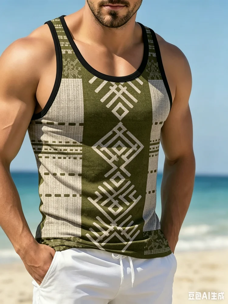 Chaleco Étnico Vintage con Est - Men'S Ethnic Fashion Trends reseña y precio