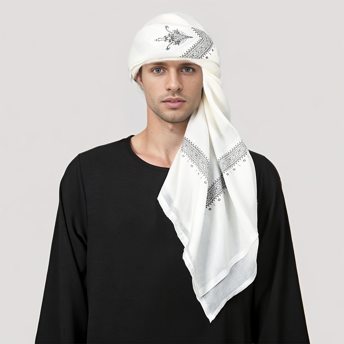 2025 Bufanda de oración étnica - Ethnic Fashion Men reseña y precio