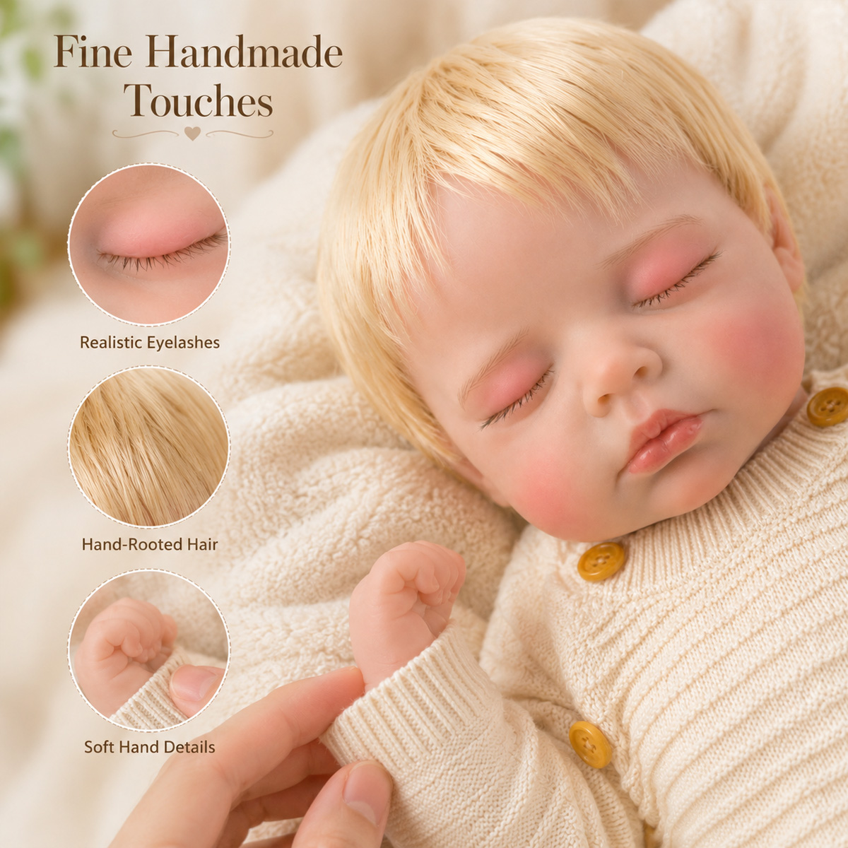 Muñeca Reborn Hecha a Mano de  - Kids Ethnic Fashion reseña y precio
