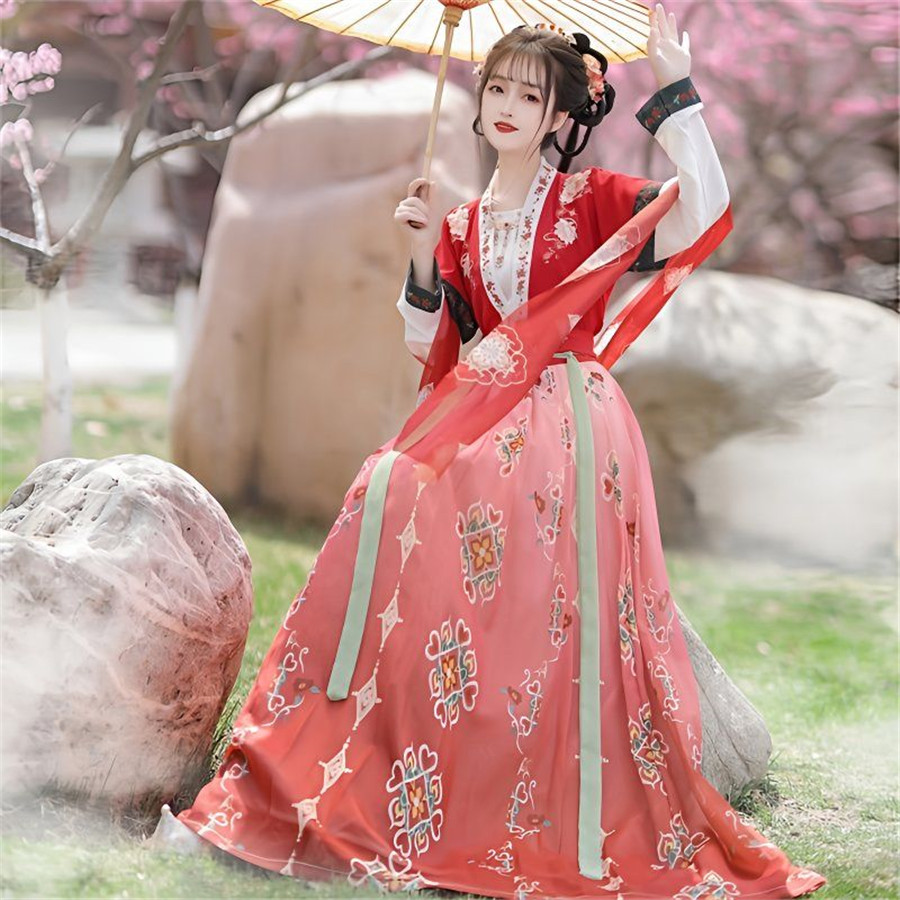 Hanfu-vestido tradicional chin - Ethnic Dress Fashion Show reseña y precio