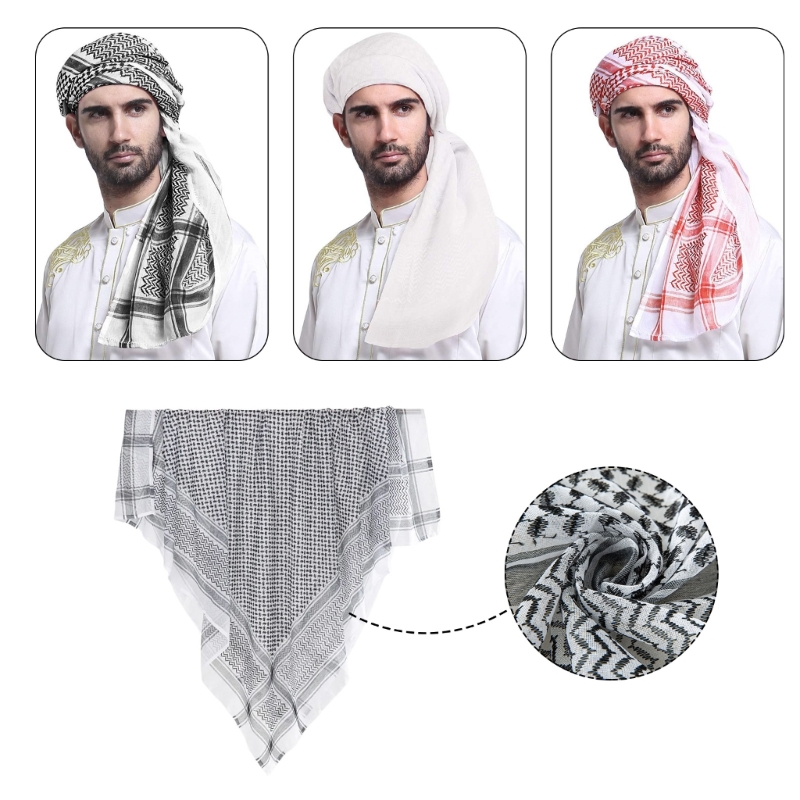 Shemagh bufanda étnica para ho - Ethnic Fashion Men reseña y precio