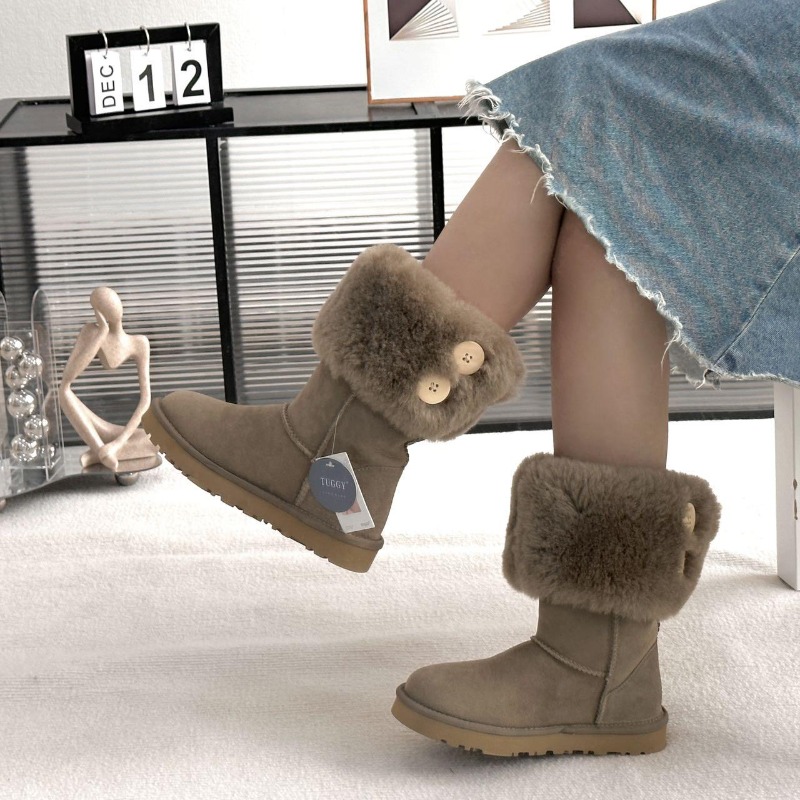 Botas de nieve con botones per - Ethnic Fashion Online reseña y precio