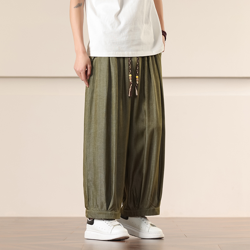 Pantalones Anchos Holgados de  - Ethnic Fashion Men reseña y precio