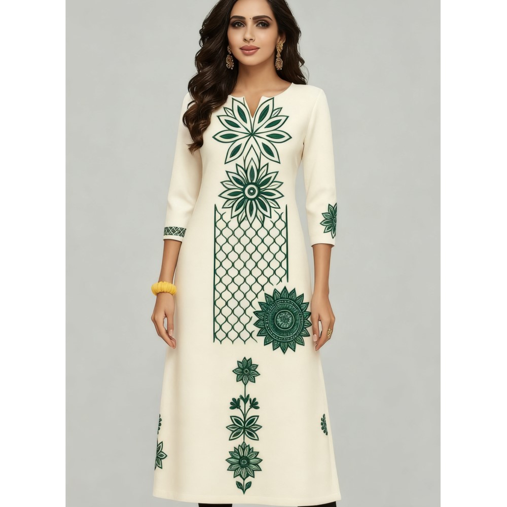 Vestido informal de estilo nac - Ethnic Fashion Kurtis reseña y precio