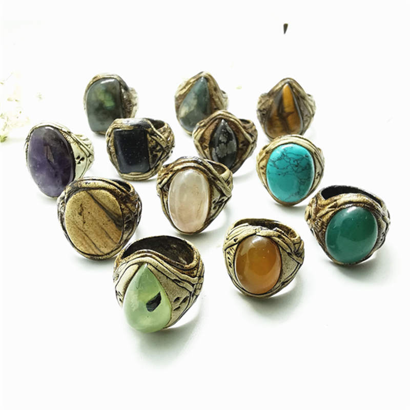 Anillos de arcilla hechos a ma - Ethnic Fashion Com reseña y precio