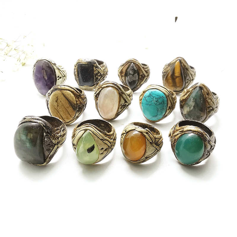 Anillos de arcilla hechos a ma - Ethnic Fashion Com reseña y precio