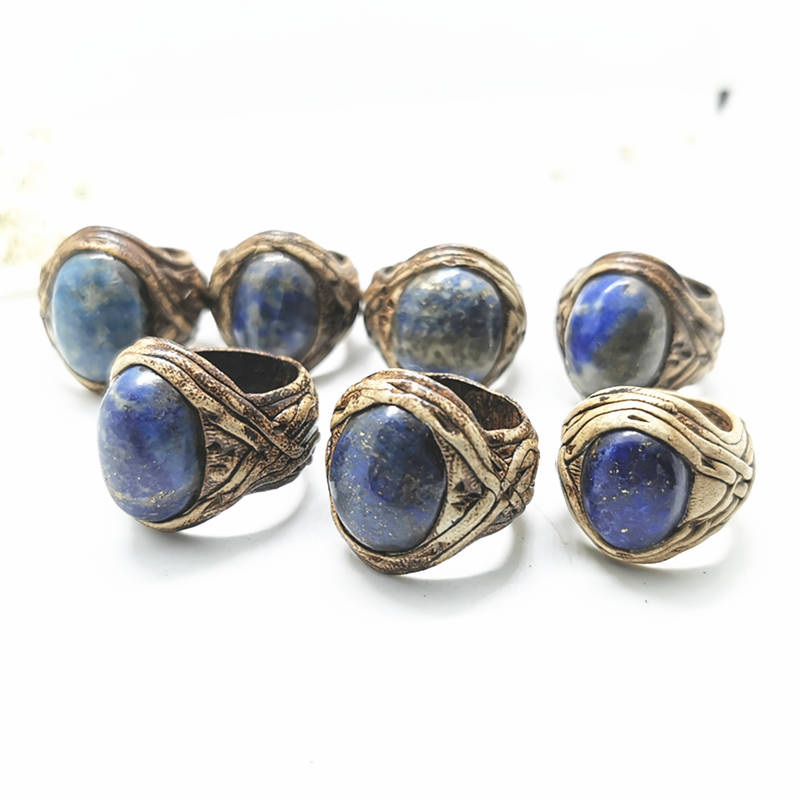 Anillos de arcilla hechos a ma - Ethnic Fashion Com reseña y precio
