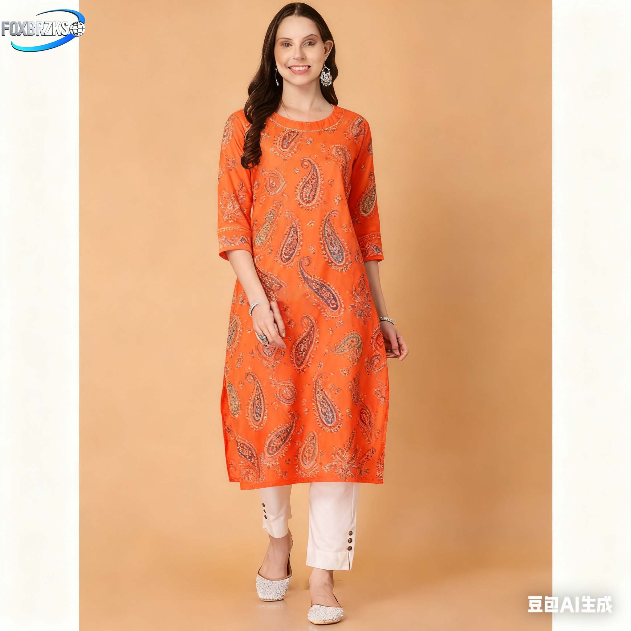 Estilo nacional Kurt moda muje - Ethnic Fashion Kurtis reseña y precio