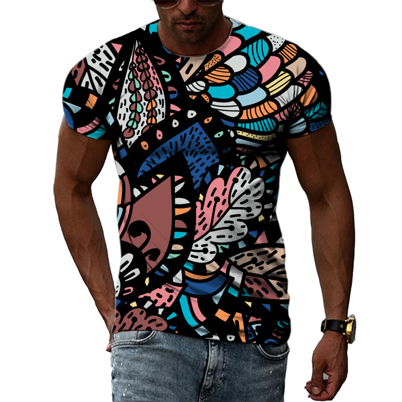 Camiseta con estampado 3D para - Men'S Ethnic Fashion Trends reseña y precio