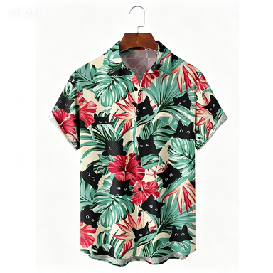 Camisa Hawaiana con Estampado  - Ethnic Fashion Style reseña y precio