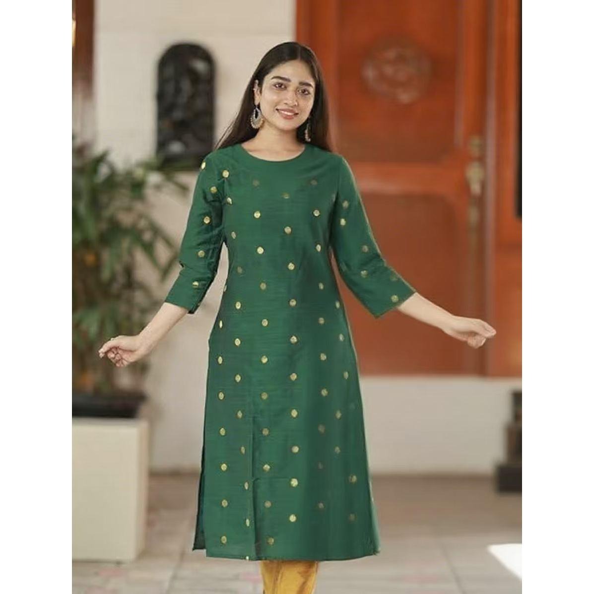 Vestido musulmán Kurt a la mod - Ethnic Fashion Kurtis reseña y precio