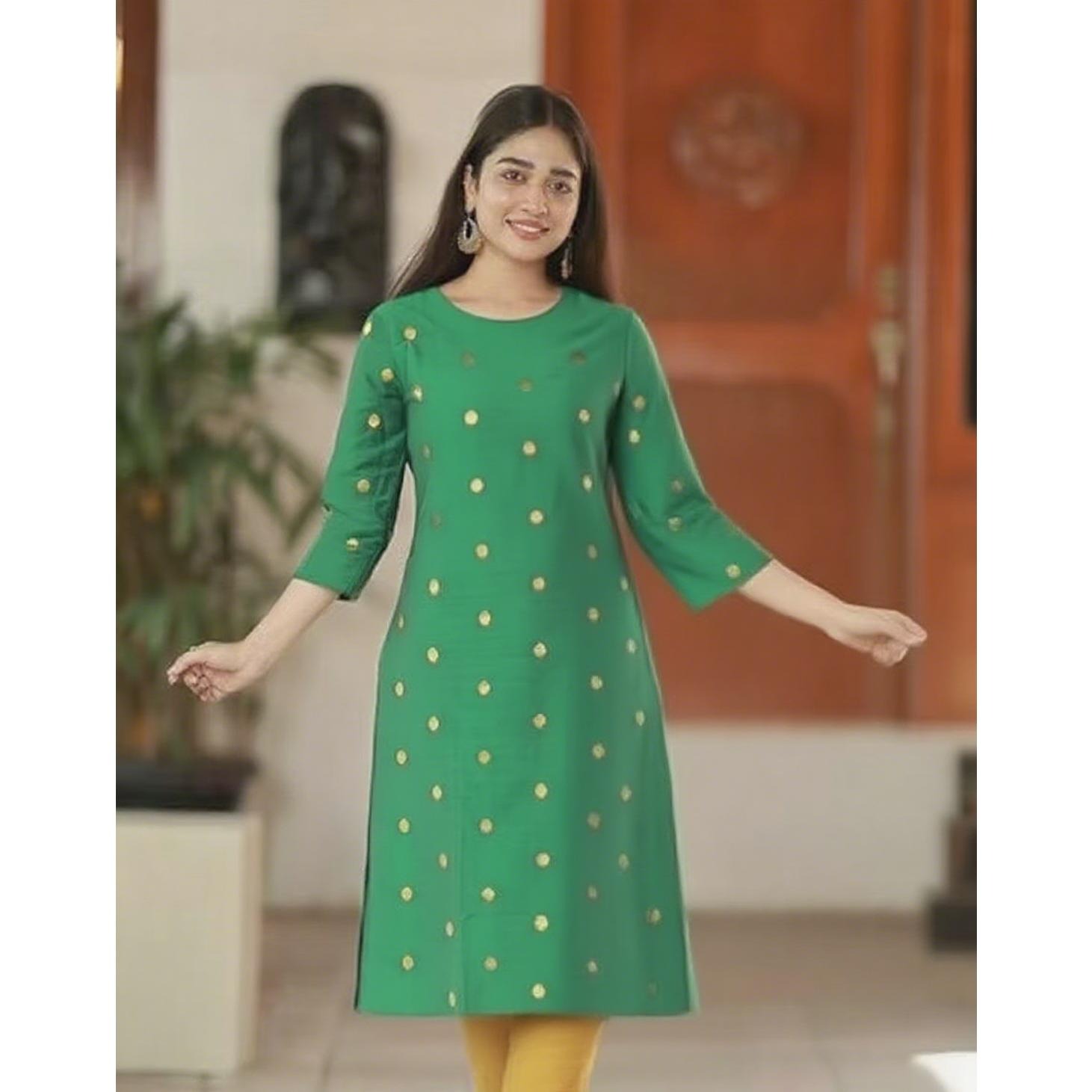 Vestido musulmán Kurt a la mod - Ethnic Fashion Kurtis reseña y precio