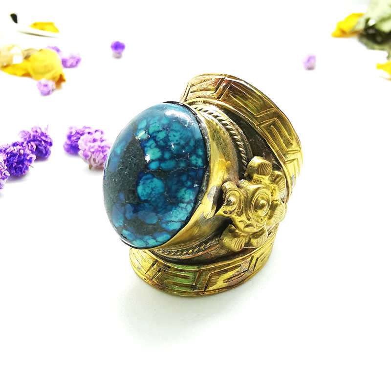 Anillos Grandes Tibetanos para - Ethnic Fashion Com reseña y precio